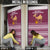 Qatar Christmas Door Cover with Maroon-White Design, National Emblem, and Camel Motif - Wonder Print Shop
