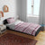 Qatar Christmas Bedding Set with Maroon-White Pattern, National Emblem, and Camel Motif - Wonder Print Shop