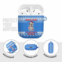 Christmas Stalker Bulldog AirPods Case Xmas Holiday Patterns - Wonder Print Shop