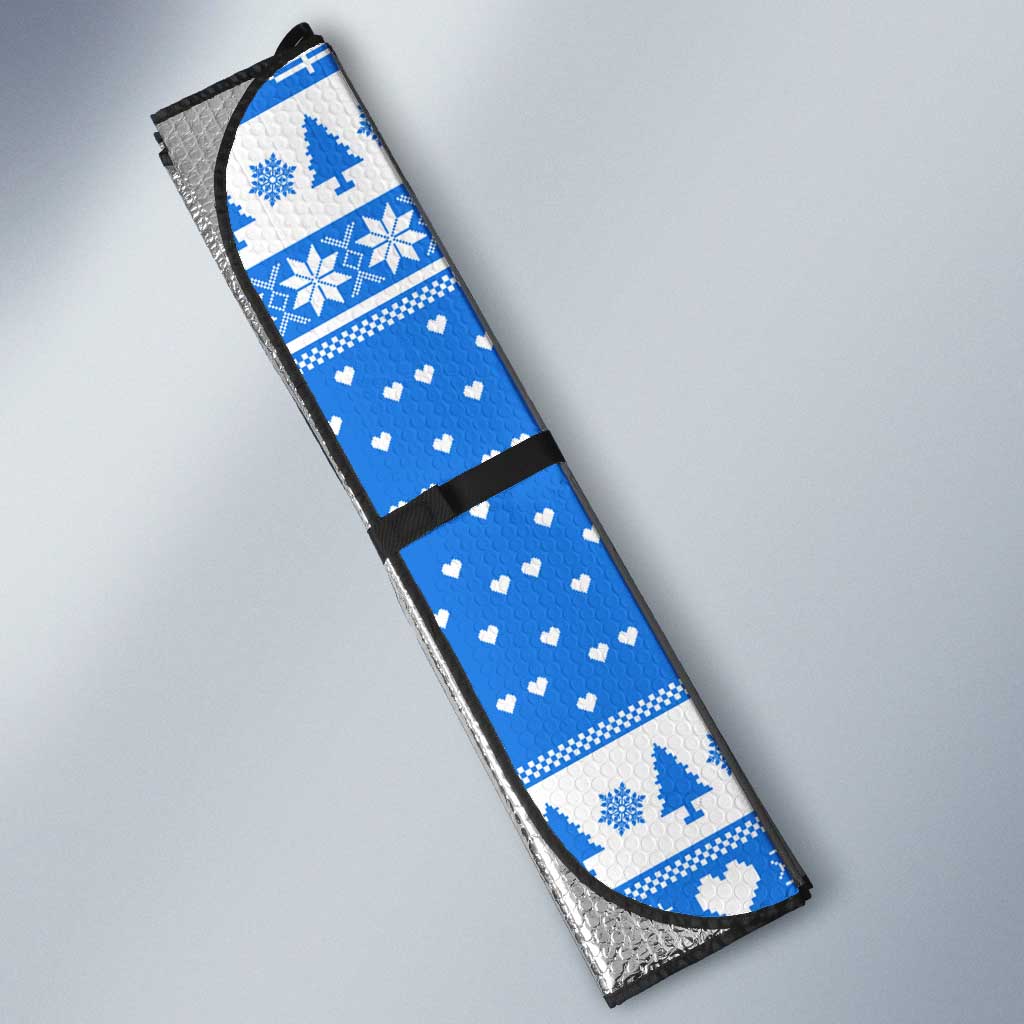 Christmas Stalker Bulldog Auto Sun Shade Xmas Holiday Patterns - Wonder Print Shop