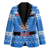 Christmas Stalker Bulldog Blazer Xmas Holiday Patterns - Wonder Print Shop