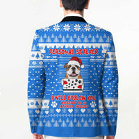 Christmas Stalker Bulldog Blazer Xmas Holiday Patterns - Wonder Print Shop