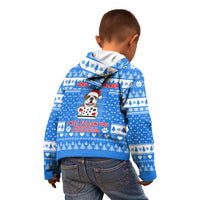 Christmas Stalker Bulldog Kid Hoodie Xmas Holiday Patterns - Wonder Print Shop