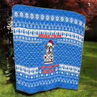 Christmas Stalker Bulldog Quilt Xmas Holiday Patterns - Wonder Print Shop