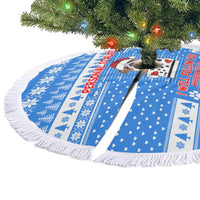 Christmas Stalker Bulldog Tree Skirt Xmas Holiday Patterns - Wonder Print Shop