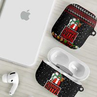 Christmas Straight Outta Gangsta Claus AirPods Case Xmas Holiday Patterns - Wonder Print Shop