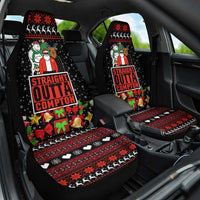 Christmas Straight Outta Gangsta Claus Car Seat Cover Xmas Holiday Patterns - Wonder Print Shop
