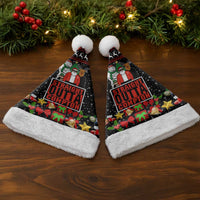 Christmas Straight Outta Gangsta Claus Christmas Santa Hat Xmas Holiday Patterns - Wonder Print Shop