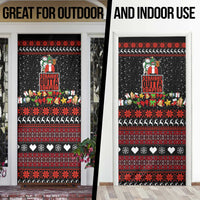 Christmas Straight Outta Gangsta Claus Door Cover Xmas Holiday Patterns - Wonder Print Shop