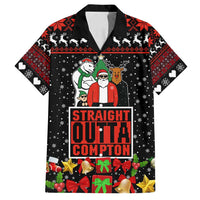 Christmas Straight Outta Gangsta Claus Family Matching Summer Maxi Dress and Hawaiian Shirt Xmas Holiday Patterns - Wonder Print Shop