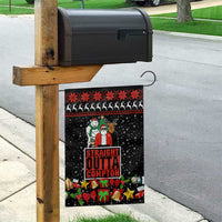 Christmas Straight Outta Gangsta Claus Garden Flag Xmas Holiday Patterns - Wonder Print Shop
