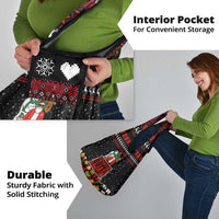 Christmas Straight Outta Gangsta Claus Grocery Bag Xmas Holiday Patterns - Wonder Print Shop