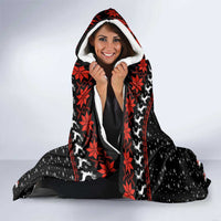 Christmas Straight Outta Gangsta Claus Hooded Blanket Xmas Holiday Patterns - Wonder Print Shop