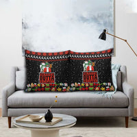 Christmas Straight Outta Gangsta Claus Pillow Cover Xmas Holiday Patterns - Wonder Print Shop