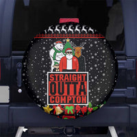 Christmas Straight Outta Gangsta Claus Spare Tire Cover Xmas Holiday Patterns - Wonder Print Shop
