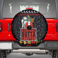 Christmas Straight Outta Gangsta Claus Spare Tire Cover Xmas Holiday Patterns - Wonder Print Shop