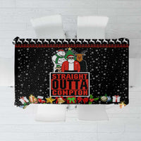 Christmas Straight Outta Gangsta Claus Tablecloth Xmas Holiday Patterns - Wonder Print Shop