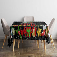 Christmas Straight Outta Gangsta Claus Tablecloth Xmas Holiday Patterns - Wonder Print Shop