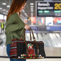 Christmas Straight Outta Gangsta Claus Travel Bag Xmas Holiday Patterns - Wonder Print Shop