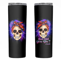 But Did You Die Mom Life Purple Messy Bun Skinny Tumbler - Wonder Print Shop