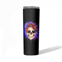 But Did You Die Mom Life Purple Messy Bun Skinny Tumbler - Wonder Print Shop