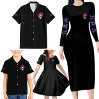 I'm A B Don't Try Me - Bullshit Tolerange Family Matching Long Sleeve Bodycon Dress and Hawaiian Shirt - Wonder Print Shop