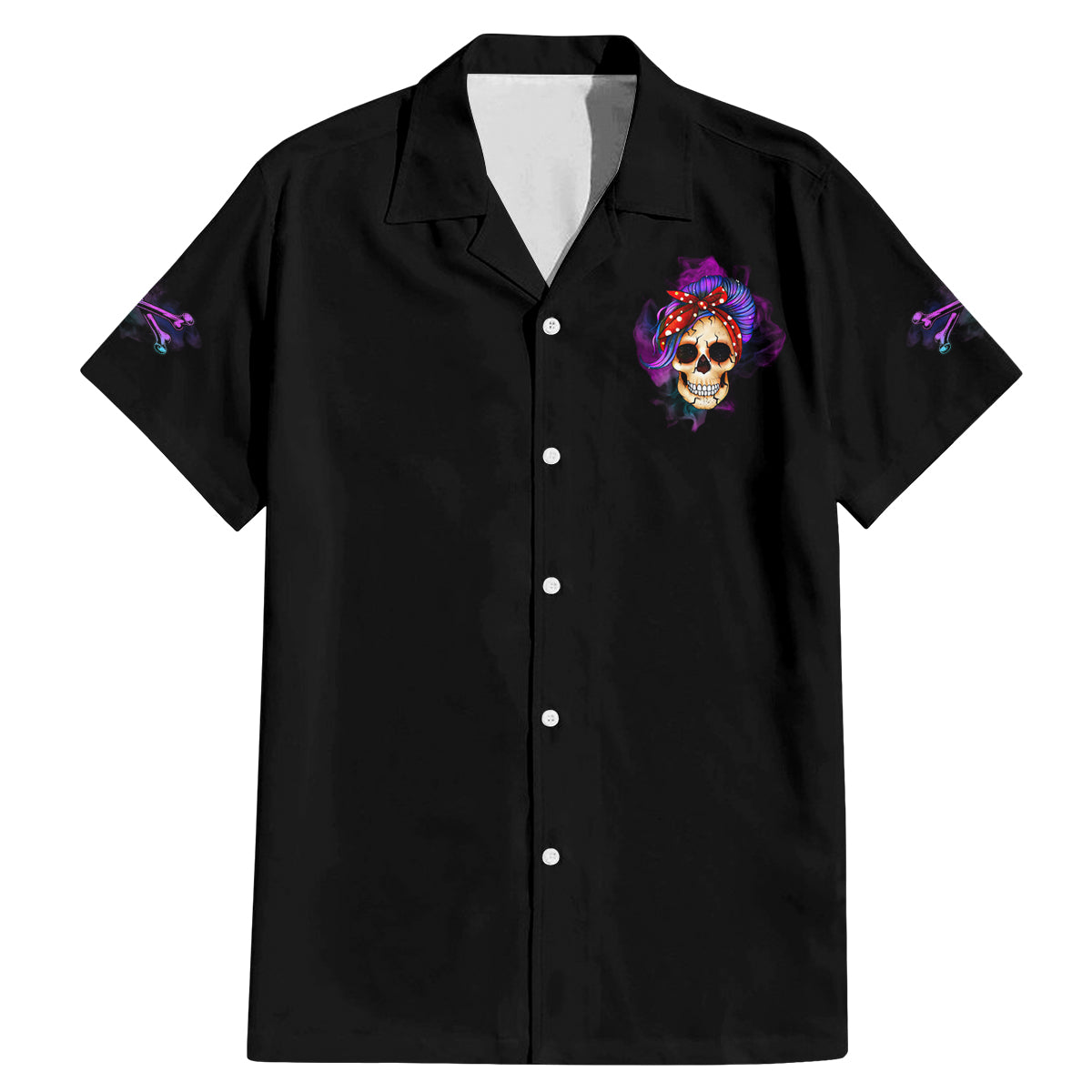 I'm A B Don't Try Me - Bullshit Tolerange Family Matching Mermaid Dress and Hawaiian Shirt - Wonder Print Shop