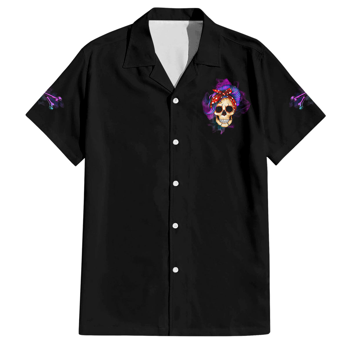 I'm A B Don't Try Me - Bullshit Tolerange Family Matching Short Sleeve Bodycon Dress and Hawaiian Shirt - Wonder Print Shop