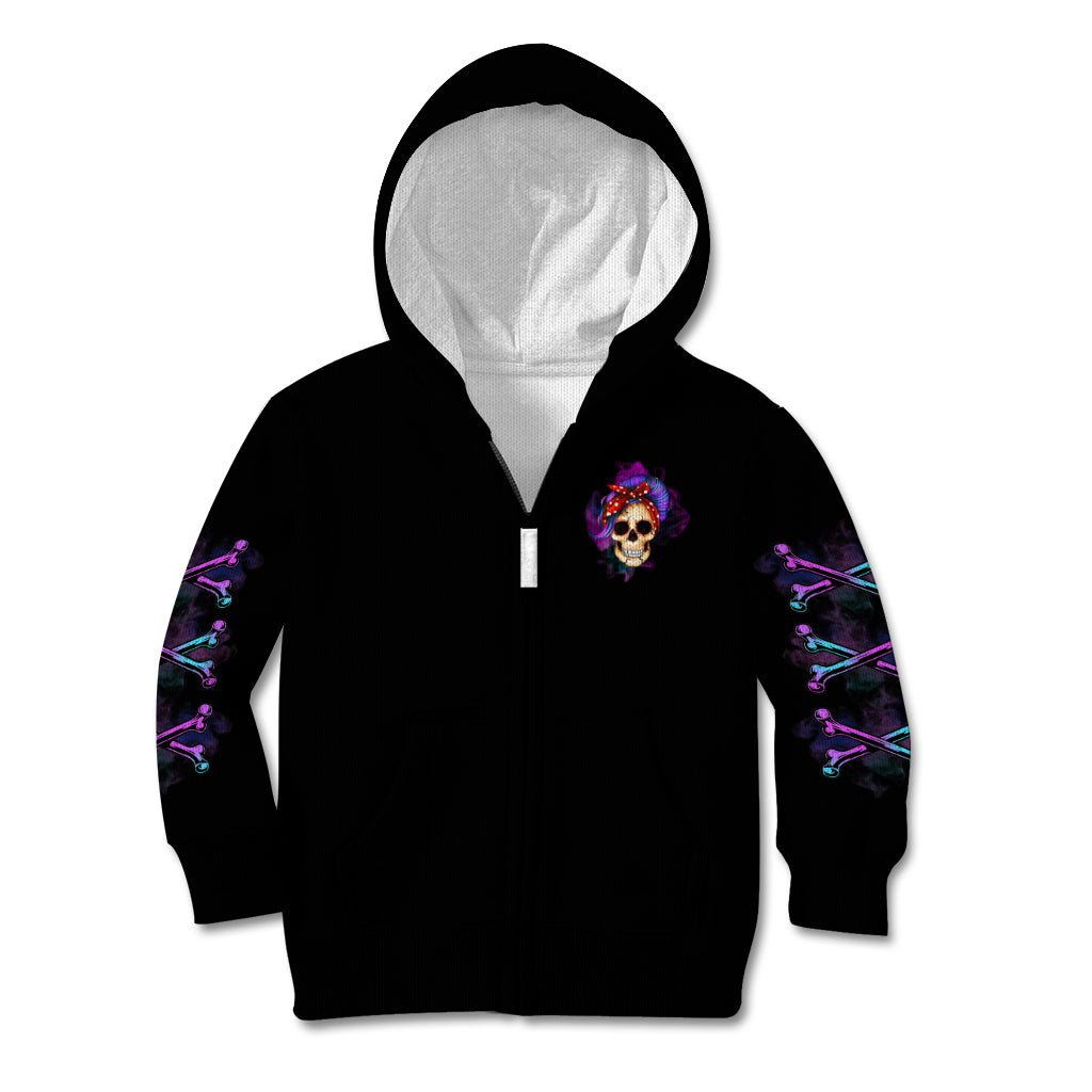 I'm A B Don't Try Me - Bullshit Tolerange Kid Hoodie - Wonder Print Shop