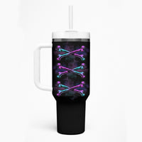 I'm A B Don't Try Me - Bullshit Tolerange Tumbler With Handle - Wonder Print Shop