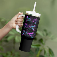 I'm A B Don't Try Me - Bullshit Tolerange Tumbler With Handle - Wonder Print Shop