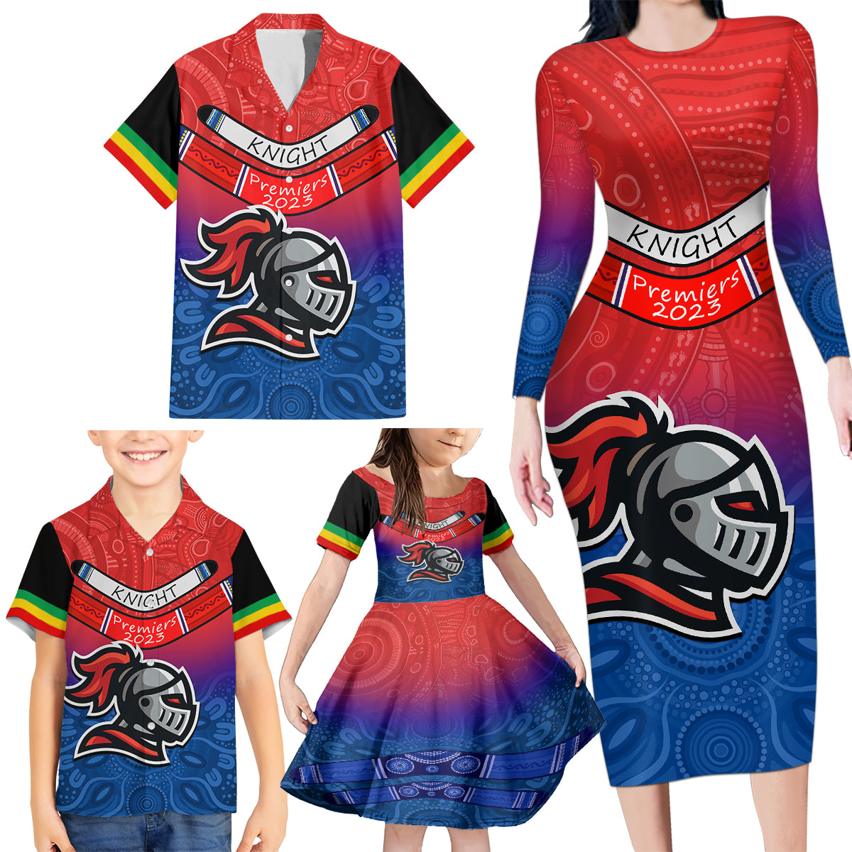 Warning Kinda Crazy Messy Bun Skull Family Matching Long Sleeve Bodycon Dress and Hawaiian Shirt - Wonder Print Shop