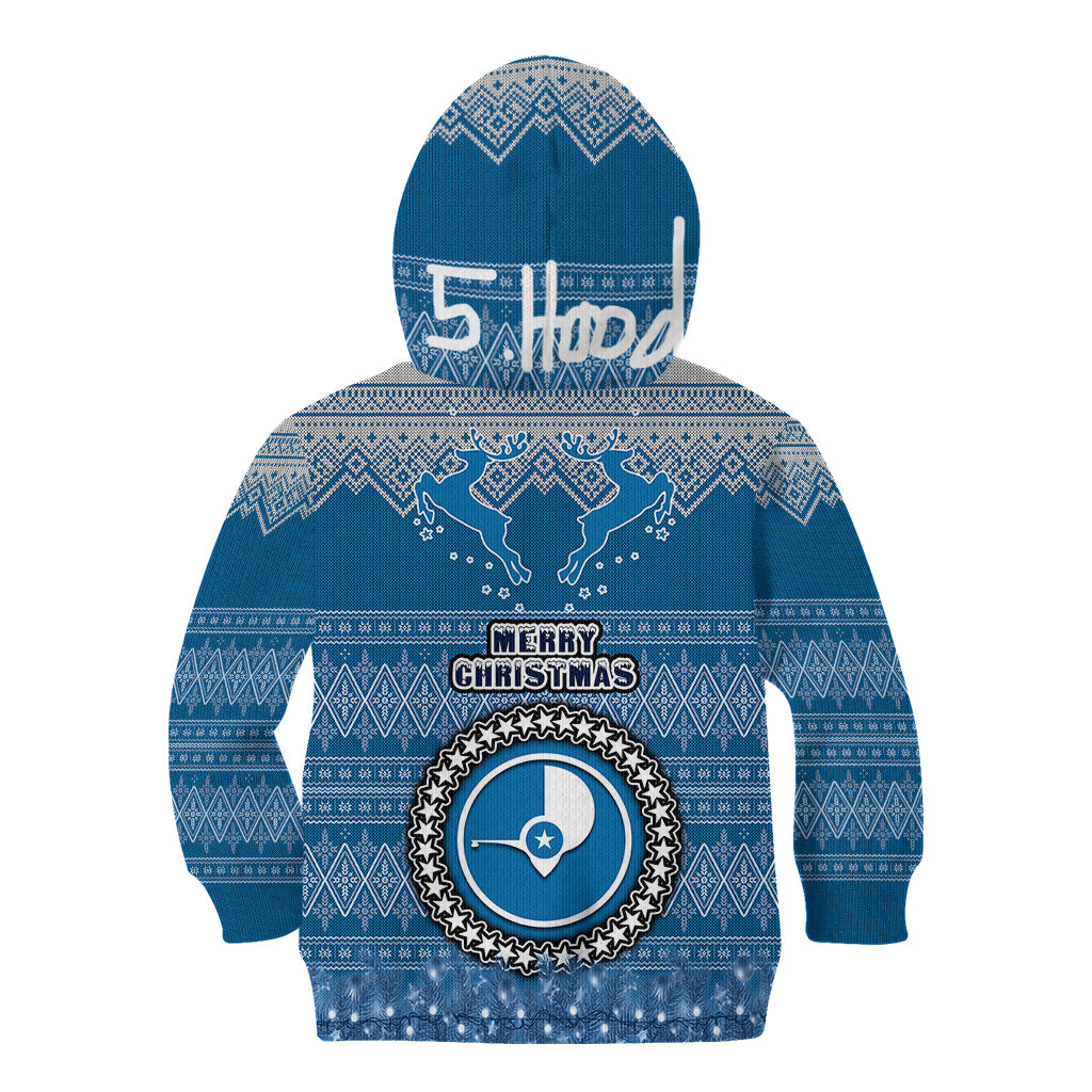 Warning Kinda Crazy Messy Bun Skull Kid Hoodie - Wonder Print Shop