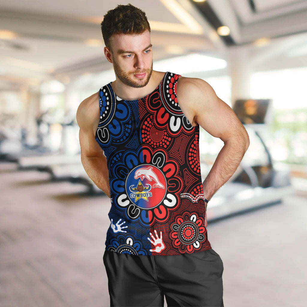 Warning Kinda Crazy Messy Bun Skull Men Tank Top - Wonder Print Shop