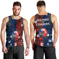 Warning Kinda Crazy Messy Bun Skull Men Tank Top - Wonder Print Shop