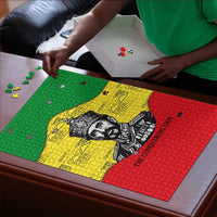 Haile Selassie I Puzzle Ethiopia Lion of Judah and Conquering Lion Pattern Tribute - Wonder Print Shop