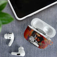 Thomas Sankara Burkina Faso AirPods Case with Bold Portrait and The Upright Man Tribute Design - Wonder Print Shop
