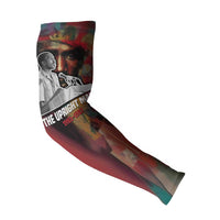 Thomas Sankara Burkina Faso Arm Sleeves with Bold Portrait and The Upright Man Tribute Design - Wonder Print Shop