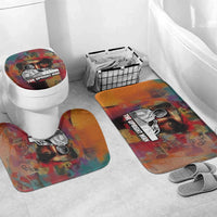Thomas Sankara Burkina Faso Bathroom Set with Bold Portrait and The Upright Man Tribute Design - Wonder Print Shop