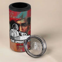 Thomas Sankara Burkina Faso 4 in 1 Can Cooler Tumbler with Bold Portrait and The Upright Man Tribute Design - Wonder Print Shop