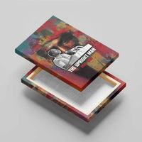 Thomas Sankara Burkina Faso Canvas Wall Art with Bold Portrait and The Upright Man Tribute Design - Wonder Print Shop