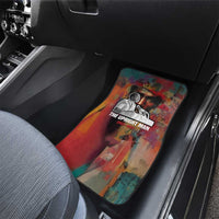 Thomas Sankara Burkina Faso Car Mats with Bold Portrait and The Upright Man Tribute Design - Wonder Print Shop