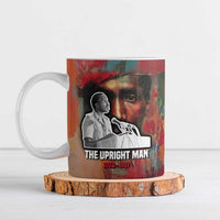 Thomas Sankara Burkina Faso Ceramic Mug with Bold Portrait and The Upright Man Tribute Design - Wonder Print Shop