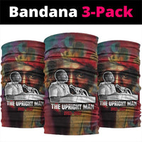 Thomas Sankara Burkina Faso Neck Gaiter with Bold Portrait and The Upright Man Tribute Design - Wonder Print Shop