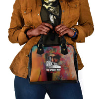 Thomas Sankara Burkina Faso Shoulder Handbag with Bold Portrait and The Upright Man Tribute Design - Wonder Print Shop