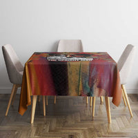 Thomas Sankara Burkina Faso Tablecloth with Bold Portrait and The Upright Man Tribute Design - Wonder Print Shop
