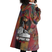 Thomas Sankara Burkina Faso Wearable Blanket Hoodie with Bold Portrait and The Upright Man Tribute Design - Wonder Print Shop