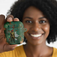 Burkina Faso Thomas Sankara AirPods Case with Military Stance and Anti-Imperialist Quote Tribute Design - Wonder Print Shop