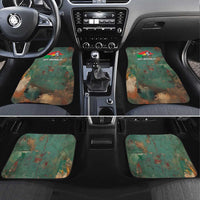 Burkina Faso Thomas Sankara Car Mats with Military Stance and Anti-Imperialist Quote Tribute Design - Wonder Print Shop