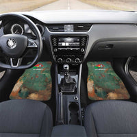 Burkina Faso Thomas Sankara Car Mats with Military Stance and Anti-Imperialist Quote Tribute Design - Wonder Print Shop